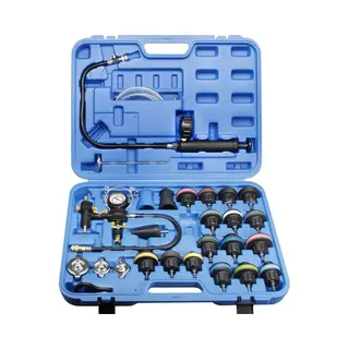 ’merkloos’ Koelsysteemtester / Druktester - 28-delige Set - Incl. Koffer
