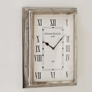 Mirabeau Wanduhr Uhr Roman Antiksilber