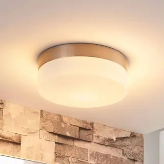 Lindby Ceiling Light Amilia Dimmable (Modern) Made Of Glass For E.g. Bathroom (1 Light Source, E27) From Ceiling Lamp