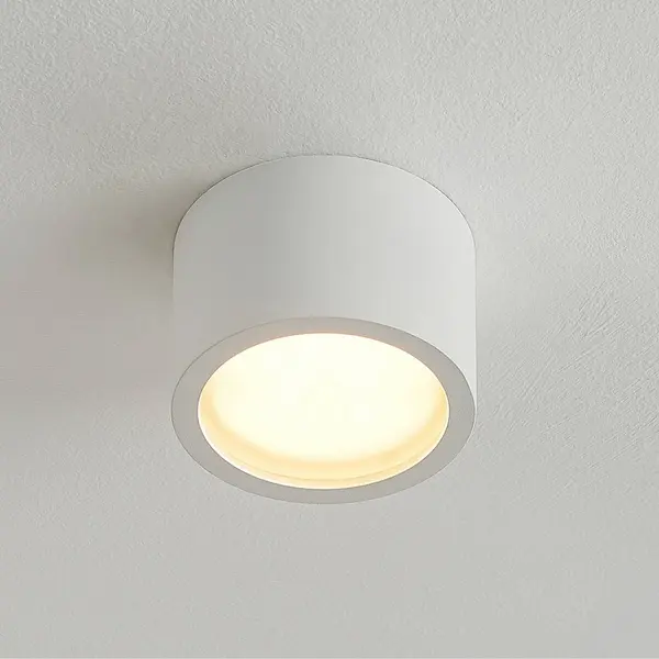 Arcchio Downlight Nieva, GX53, Weiß, Rund, Ø 10cm, Metall thumbnail