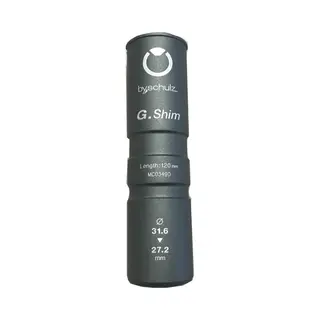 BySchulz Zadelpenvulbus Alu 27.2-31.6mm/120mm Zwart