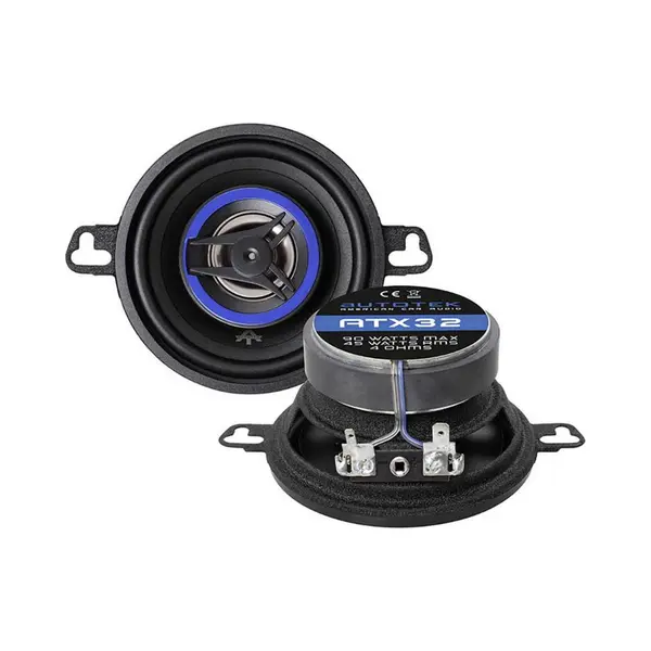 Autotek Atx 32 2-way Coaxial Flush Mount Speaker Kit 90 W 1 Pc Black thumbnail