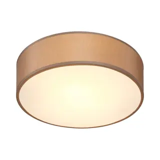 Monzana Plafondlamp - 40W Rond 30cm Fitting E27 - Taupe