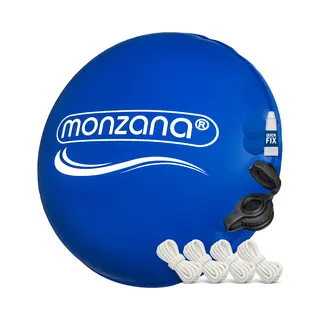monzana® Zwembadkussen Xxl Blauw Ø3m -20°C