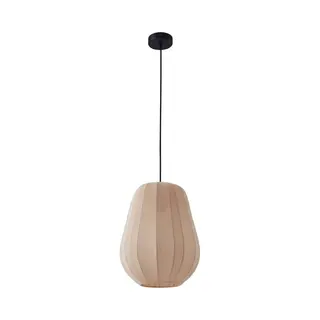 Lindby - Hanglamp - 1licht - Stof - H, 38 Cm - E27 - Beige