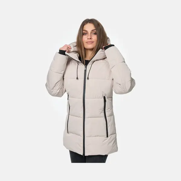 Punch, Damen, Winterjacken, Sally, Beige, (Xl) thumbnail