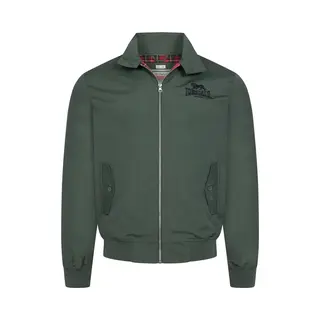 Lonsdale Herren Jacke Schmale Passform Classic Olive/Black Xxxl