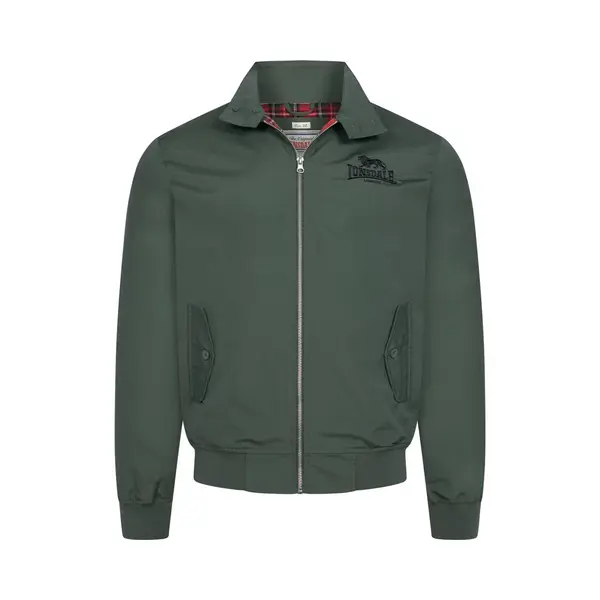 Lonsdale Classic Jacke Schmale Passform Olive/Black-3XL thumbnail