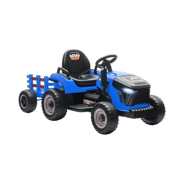 Aiyaplay Elektrische Rij-constructieauto Kunststof, Metaal 139L X 58B X 55H Cm Blauw thumbnail