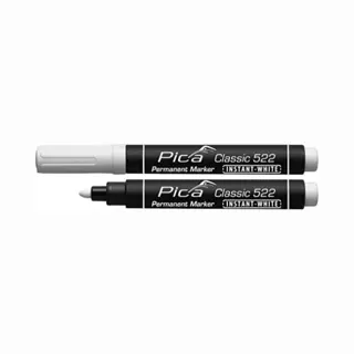 Pica Permanent Marker Instant White 1-4mm Weiß