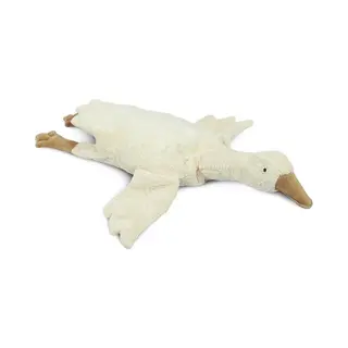 Senger Naturwelt Senger Tierpuppen Großes Kuscheltier Gans - Weiß, Handgefertigtes, Öko-Freundliches Und Kuscheliges Spielzeug, Das Liebe Und Wärme In Jedes Heim