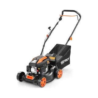Fuxtec Benzinrasenmäher Fx-RM4180, 40, 6 Cm Schnittbreite, 40 Cm Schnittbreite, 45 L Fangkorb, 80 Ccm