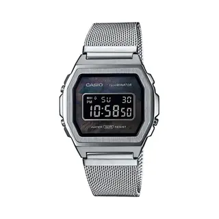 Casio A1000M-1BEF horloge Man Quartz Zilver