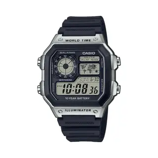 Casio Horloge Ae-1200WH-1CVEF, Zwart