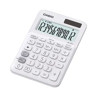 Casio Ms-20UC-We Taschenrechner Desktop Einfacher Taschenrechner Weiß