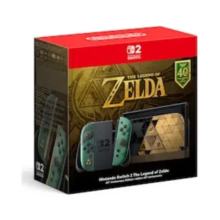 Nintendo Switch 2 The Legend Of Zelda 40th Anniversary Edition