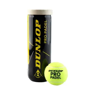 Dunlop D Pb Pro Padel 3PET Unisex Padelballen - Geel