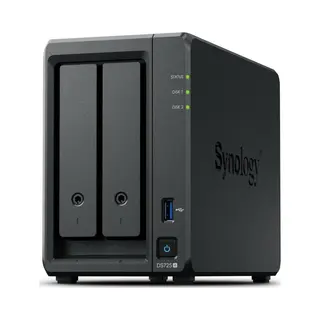 Synology DiskStation DS725+ Nas & Speicherserver Ryzen Embedded R1600 4 Gb DDR4 0 Tb Schwarz