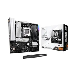 Asrock B850M Pro Rs WiFi Amd B850 Socket AM5 micro Atx