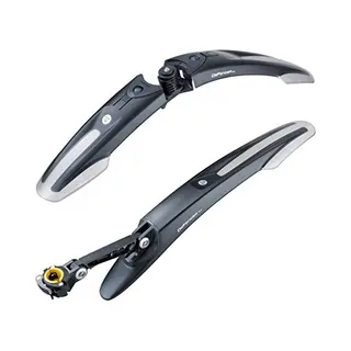 Topeak Topaek Unisex Defender M1 & M2 Schutzblech Set, Black, Einheitsgröße Eu