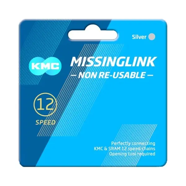 Kmc Missinglink 12NR Ept Zilver 2 Stuks F. Kettingen thumbnail