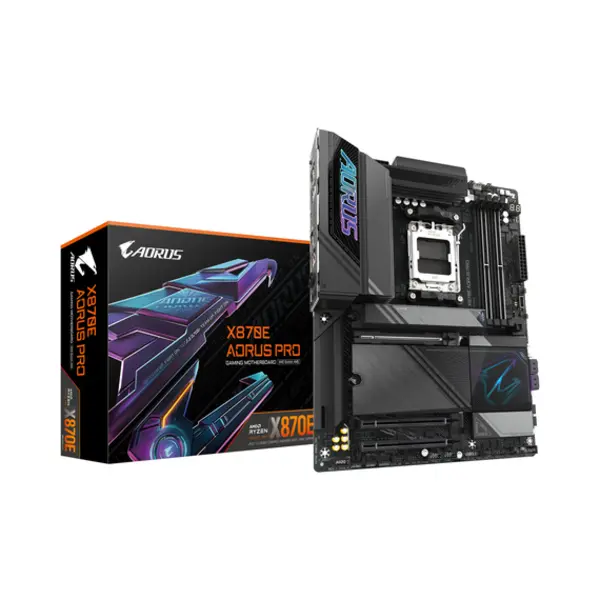 Gigabyte X870E Aorus Pro moederbord Amd X870E Socket AM5 Atx thumbnail