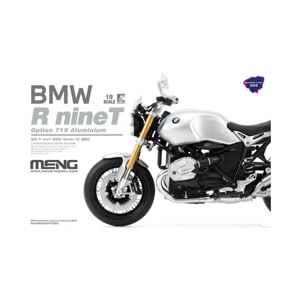 Meng Models Bmw R NineT Option 719 Aluminium (Pre-colored Edition) thumbnail
