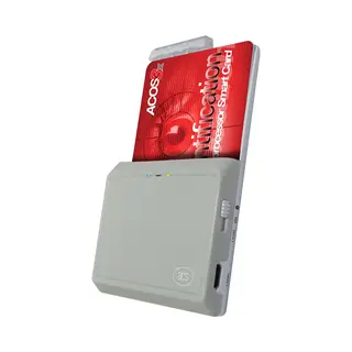 Acs ACR3901U smart card reader Batterij/Accu Usb 2.0 Wit