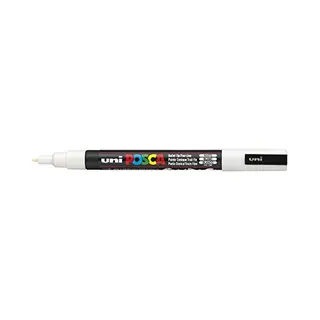 Uni-Ball Posca Pc-3M Wit 1 stuk(s)