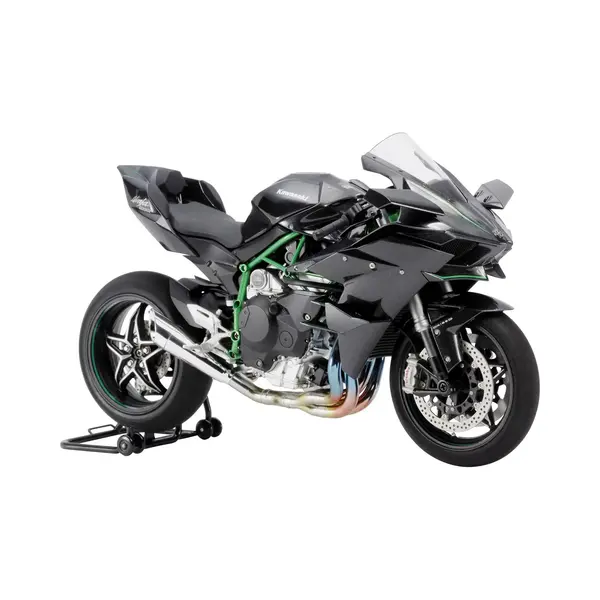Tamiya Kawasaki Ninja H2R Motorradmodell Montagesatz 1:12 thumbnail