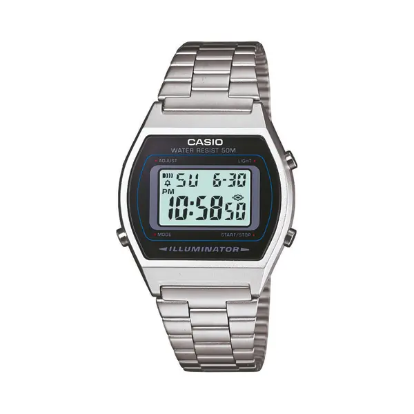 Casio B640WD-1AVEF Uhr Armbanduhr Unisex Elektronisch Silber thumbnail