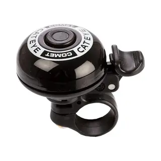 CatEye Pb-200 Comet Bell Black, Compact, Loud, Sleek Black Design, Easy Installation