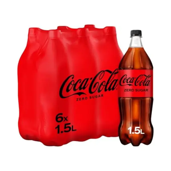 Coca-Cola Coca Cola Zero - Petfles 6 X 1, 5 Liter thumbnail
