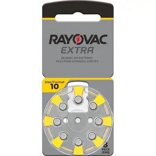 Rayovac Extra 10 Hoorbatterijen 8 Pack