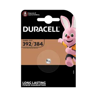 Duracell 392/384 huishoudelijke batterij Wegwerpbatterij Zilver-oxide (S)