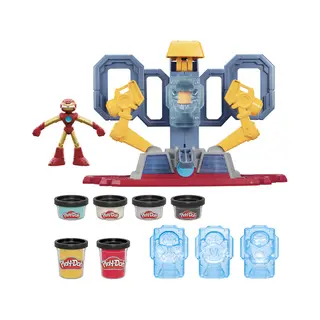 Play-Doh Marvel Iron Man Harnas laboratorium speelset