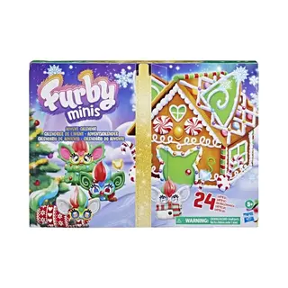 Hasbro Furby Minis Adventskalender - Met Minifiguur, Sticker Of Sleutelhanger