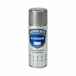 Hammerite - Metaallak Aluminium (Spray) - Aluminium - 400 Ml