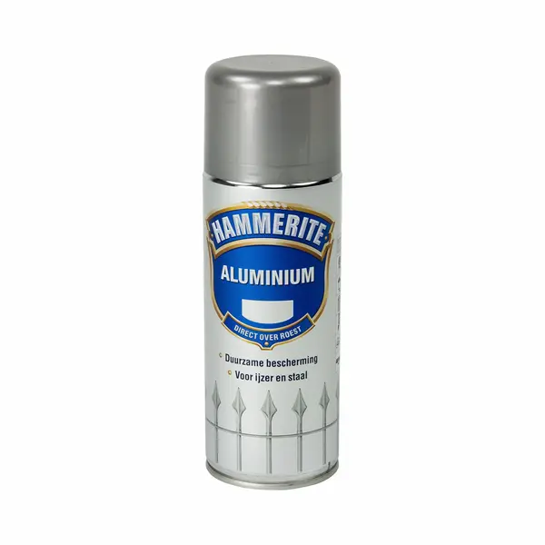 Hammerite - Metaallak Aluminium (Spray) - Aluminium - 400 Ml thumbnail
