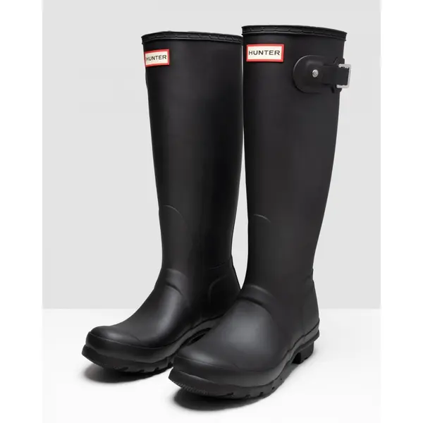 Hunter Regenlaarzen 'Womens Original Tall' Zwart thumbnail