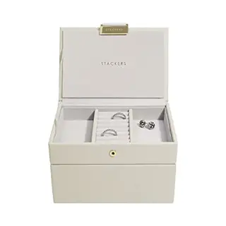 Stackers Mini Oatmeal - Sieradendoos - Juwelendoos - Sieradenhouder - Sieraden Organizer