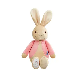 Rainbow Designs Flopsy Konijn Knuffel - Roze Jasje - Geschikt Vanaf De Geboorte