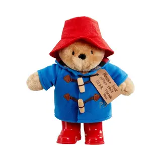 Rainbow Designs Paddington Bear With Boots & Embroidered Jacket Medium, Red (PA1489)