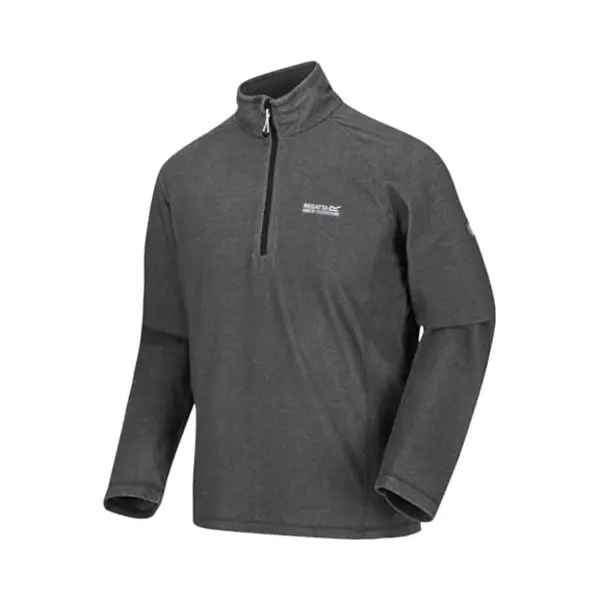Regatta Fleecepullover Montes Leichtes Mini-Streifen-Sweatshirt Mit Halbem thumbnail