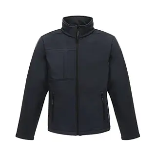Regatta, Herren, Outdoorjacken, Men's Softshell Jacket - Octagon Ii, Blau, Grau, S