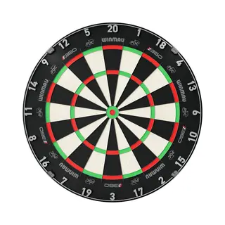 Winmau Dartscheibe Blade 360 – Triple Core Carbon Steeldartscheibe, Volle Rotation, Symmetrische Grafik Für Profi-Turniere