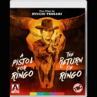 Arrow Video A Pistol For Ringo & The Return Of Ringo, Two Films By Duccio Tessari [Blu-ray]