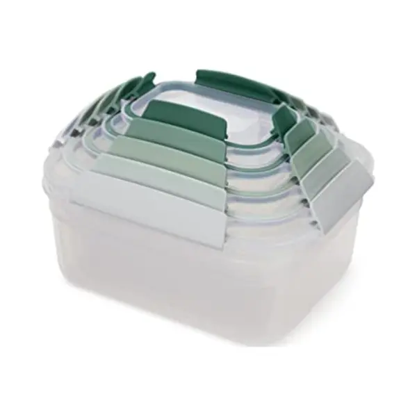 Joseph Joseph Joseph Nest Lock Food Storage Containers With Lids, 5 Piece Lunch Box Set, Leakproof & Airtight Meal Prep Containers, Space-Saving Kitchen Storage, thumbnail