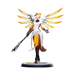 Blizzard Overwatch Mercy Statue - Premium Figuur Van 50 Cm - Handgeschilderd
