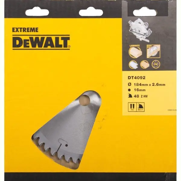 DeWALT DT4092-Qz cirkelzaagblad 1 stuk(s) thumbnail